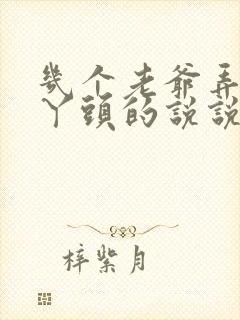 几个老爷弄一个丫头的说说