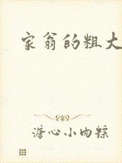 家翁的粗大