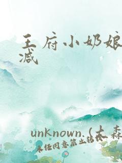 王府小奶娘未删减