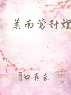 叶南莺封煜小说