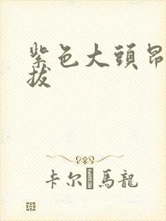 紫色大头昂扬挺拔