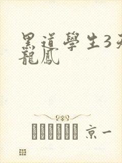 黑道学生3天门龙凤