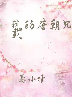 我的唐朝兄弟下载