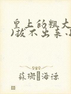 皇上的粗大(h)拔不出来小说