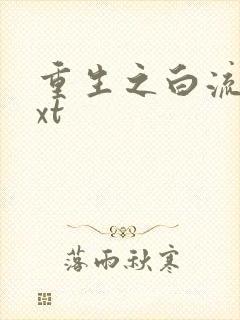重生之白流苏txt