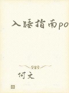 入睡指南po