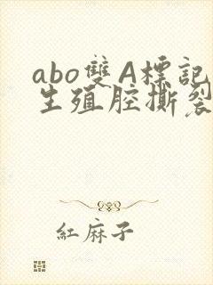 abo双A标记生殖腔撕裂