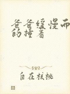 爸爸缓慢而有力的撞着