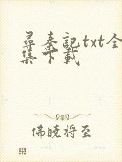 寻秦记txt全集下载