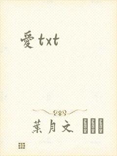 爱txt