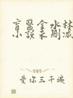 盲医金水林晓慧小说未删减版