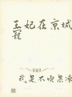 王妃在京城当团宠