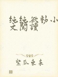 纯纯欲动小说全文阅读