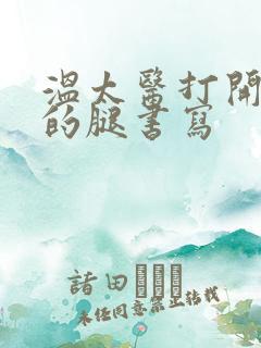 温太医打开眉庄的腿书写