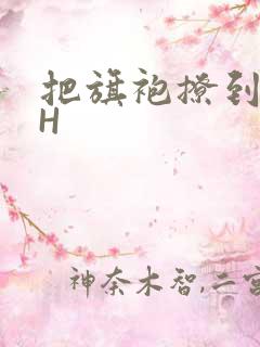 把旗袍撩到腰上H