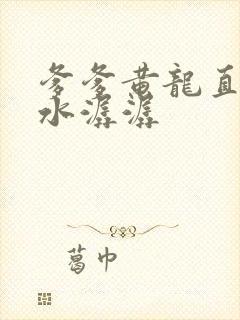 爹爹黄龙直捣溪水潺潺