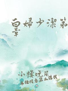 白妇少洁第22章