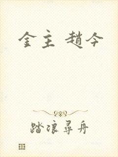 金主 赵今