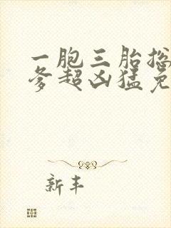 一胞三胎总裁爹爹超凶猛免费阅读