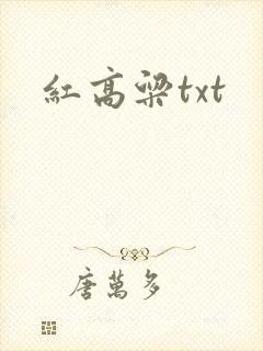 红高粱txt