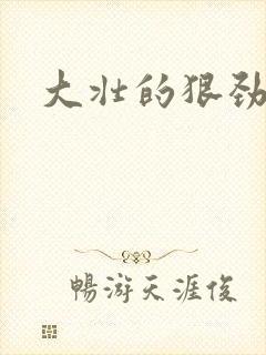 大壮的狠劲表现