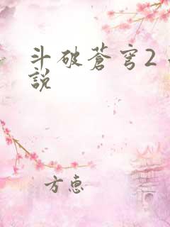 斗破苍穹2 小说