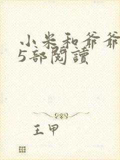 小米和爷爷1至5部阅读