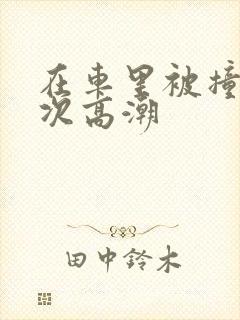 在车里被撞了八次高潮