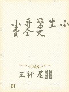 小哥医生小说免费全文