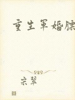 重生军婚膘悍妻