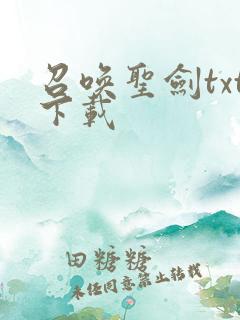 召唤圣剑txt下载