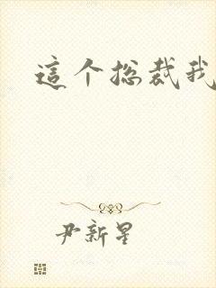 这个总裁我要了