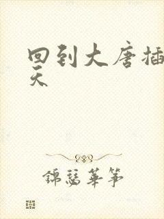 回到大唐插武则天