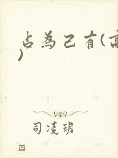 占为己有(高干)