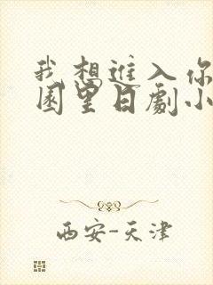我想进入你的花园里日剧小说