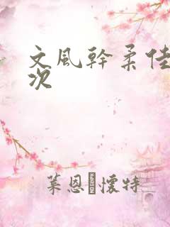 文风干柔佳第一次