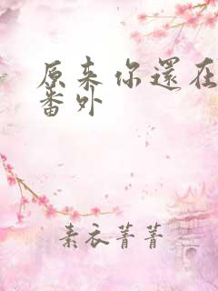 原来你还在这里番外