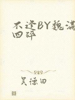 不逢BY魏满十四碎