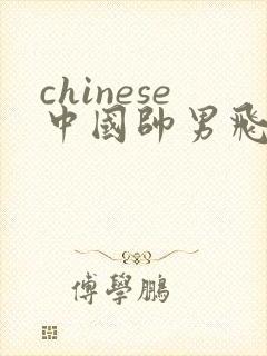 chinese中国帅男飞机