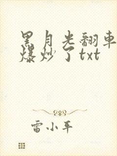 黑月光翻车后被爆炒了txt