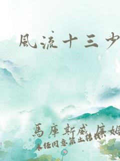 风流十三少