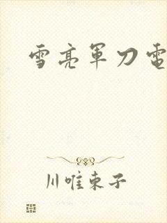 雪亮军刀电视剧