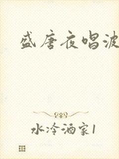 盛唐夜唱波波