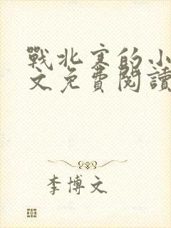 战北寒的小说全文免费阅读无弹窗