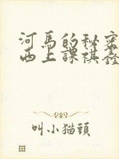 河马的秘密夹东西上课祺鑫