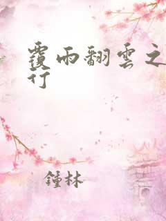 覆雨翻云之逍遥行