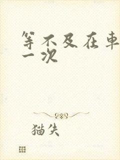 等不及在车里做一次