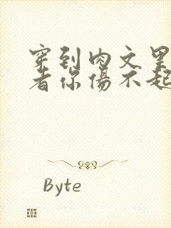 穿到肉文里的作者你伤不起