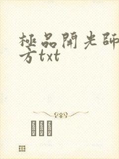 极品开光师李南方txt