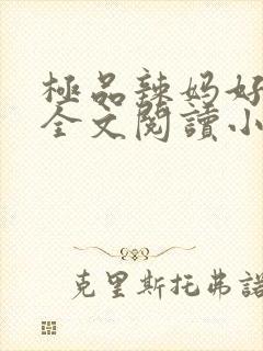 极品辣妈好v5全文阅读小说